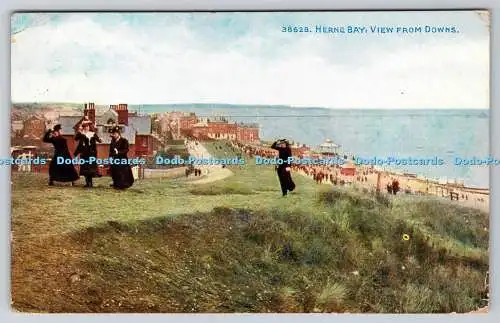 R748616 Herne Bay View From Downs The Photochrom London Detroit U S A Celesque S