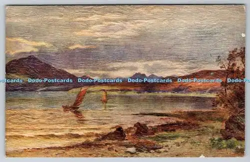 R748630 Scottish Views Firth of Clyde Pictograph Oilograph No 752