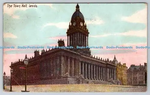 R748663 Leeds Das Rathaus Postkarte