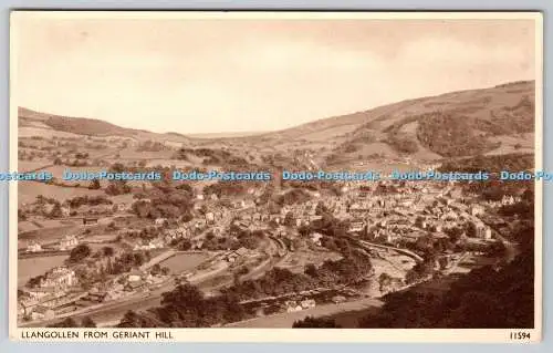 R748695 Llangollen From Geriant Hill J Salmon Sevenoaks