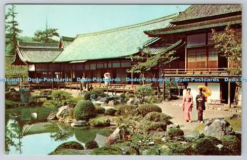 R748736 Japan Samboin Temple Gardens in Kyoto Pan Am