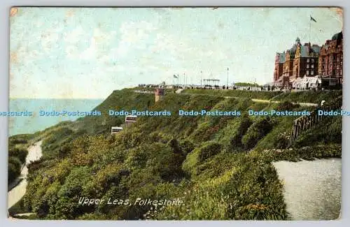 R748752 Folkestone Upper Leas Hartmann PM Folkestone 1906