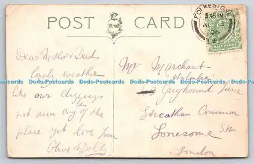 R748752 Folkestone Upper Leas Hartmann PM Folkestone 1906