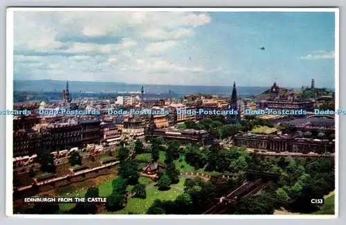 R748777 Edinburgh From the Castle A D Henderson The Mastercolour Series 1962