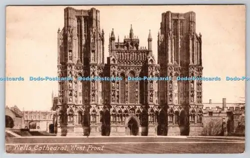 R748895 Wells Cathedral West Front F Frith Reigate No 23867