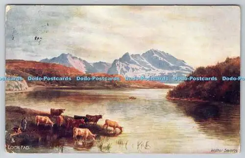 R748905 Loch Fad Scottish Lochs Tuck Oilette Serie V 7167 Walter Severn 1911