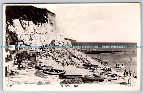 R748918 Bier The Beach Tuck RP PM Seaton Devon 1951