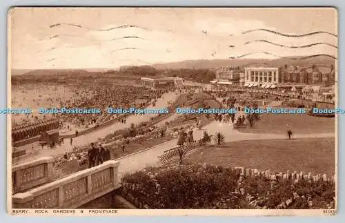 R748982 Barry Rock Gardens and Promenade Photochrom London Tunbridge Wells