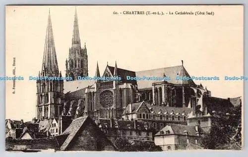 R748983 Chartres E et L La Cathedrale Cote Sud