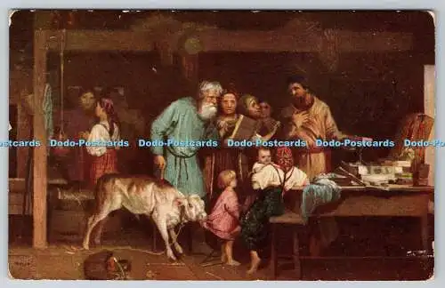 R749538 St Petersburg The Tretyakoff Gallery The Pedlar Raphael Tuck and Sons Oi