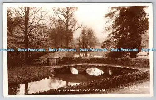 R749560 Castle Combe Roman Bridge Raphael Tuck and Sons RP