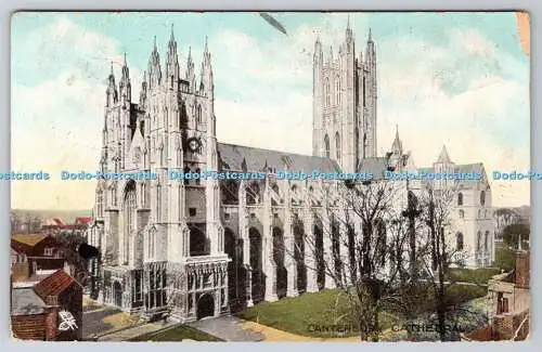 R749562 Canterbury Cathedral Raphael Tuck and Sons Chromette 1906