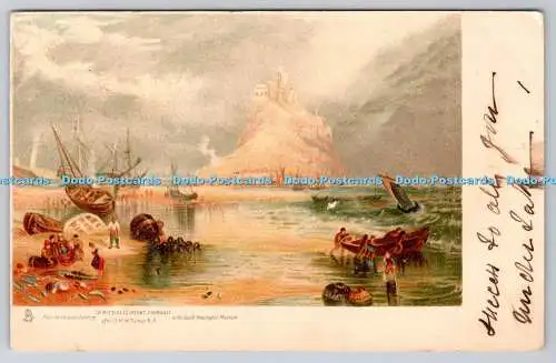 R749574 Cornwall St Michael Mount im South Kensington Museum Raphael Tuck an