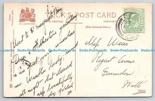 R749577 Deal Walmer Parade Die Band Raphael Tuck und Söhne Charmette Postkarte 480