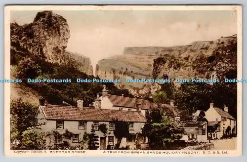 R749605 Cheddar-Schlucht Eine Reise vom Brean Sands Holiday Resort R T and S Ltd 1939