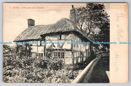 R749613 Ein rustikales Cottage in Sussex Raphael Tuck and Sons ländliches England Serie 56