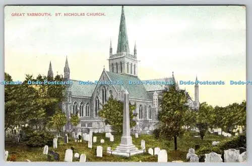 R749624 Great Yarmouth St Nicholas Church Raphael Tuck and Sons Serie 4771 ansehen