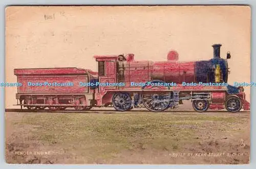 R749636 Tendermotor gebaut von Kerr Stuart and Co Ltd Raphael Tuck and Sons Sepi