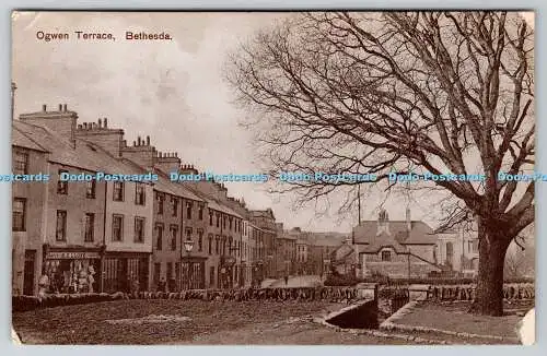 R749702 Bethesda Ogwen Terrace Raphael Tuck and Sons Photogloss