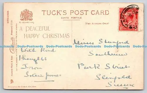 R749725 Bethlehem Raphael Tuck and Sons Carbonette Postkarte C 7124