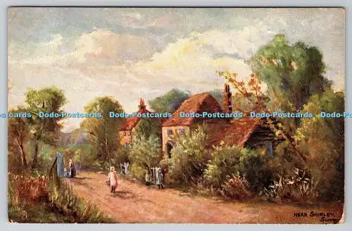 R749732 Surrey bei Shirley Raphael Tuck and Sons Oilette Postkarte 7252 1907