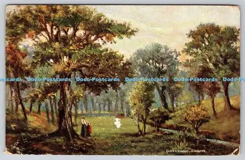 R749737 Highgate Queen Wood Raphael Tuck and Sons Oilette Postkarte 7265 1905