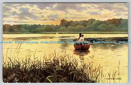 R749742 Fritton Lake Norfolk Broads Raphael Tuck and Sons Oilette Ser VII Postca