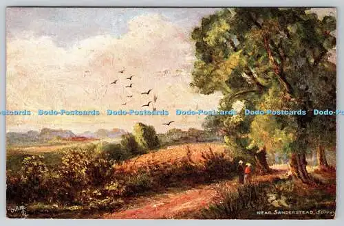 R749747 Surrey bei Sanderstead Raphael Tuck and Sons Oilette Postkarte 7252 1905