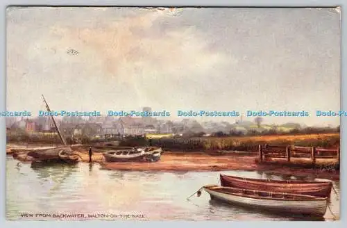 R749766 Walton on the Naze Blick von Backwater Raphael Tuck and Sons Oilette Pos