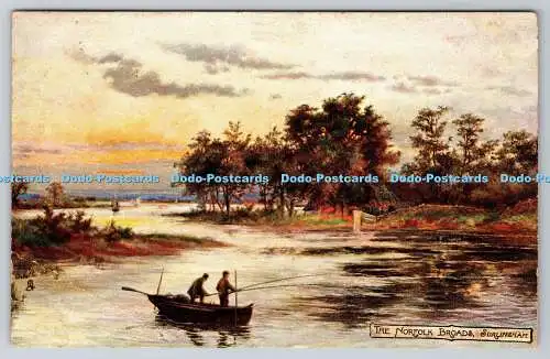 R749788 Surlingham The Norfolk Broads Raphael Tuck and Sons Oilette Serie VIII