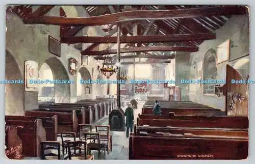 R749792 Grasmere Church Raphael Tuck and Sons Oilette 1911