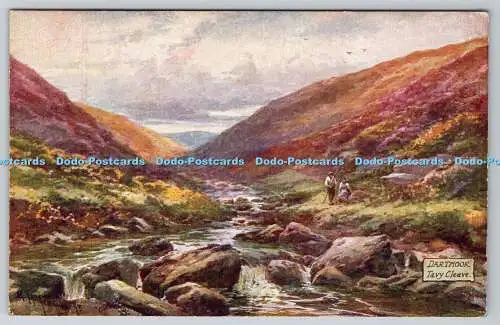 R749797 Dartmoor Tavy Cleave Raphael Tuck and Sons Oilette Postkarte 748 G H Jenk