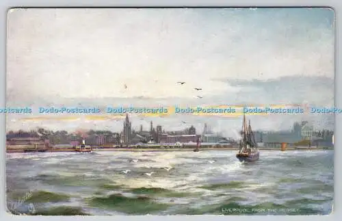 R749804 Liverpool aus der Mersey Raphael Tuck and Sons Oilette Postkarte 7247