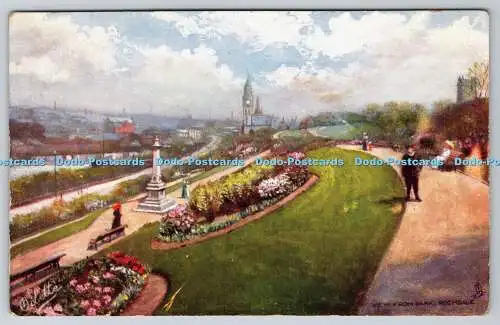 R749807 Rochdale Blick vom Park Raphael Tuck and Sons Oilette Postkarte 7226