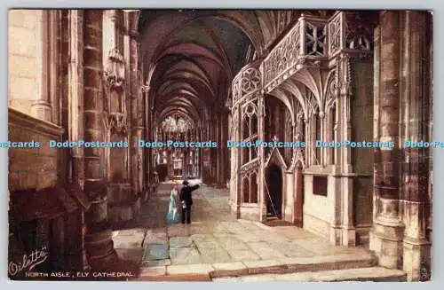 R749808 Ely Kathedrale Nordschiff Raphael Tuck and Sons Oilette Postkarte 7228