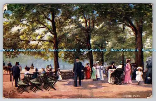 R749809 Hyde Park Raphael Tuck and Sons Oilette Postkarte 7224 1906