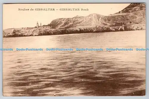 R749878 Gibraltar Rock Postkarte