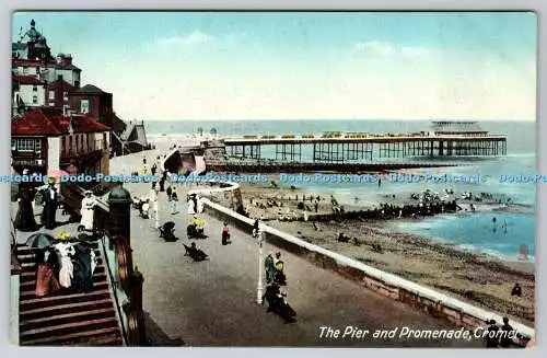 R749886 Cromer The Pier and Promenade Raphael Tuck and Sons Charmette Serie