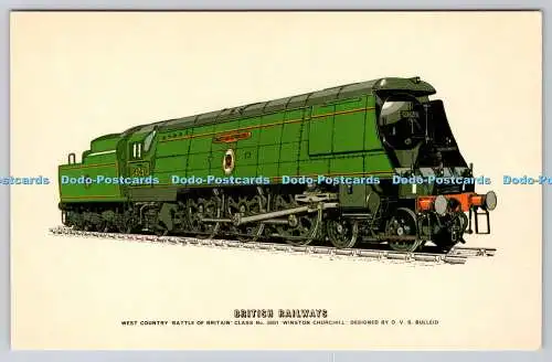 R749895 British Railways West Country Battle of Britain Class No 34051 Winston C