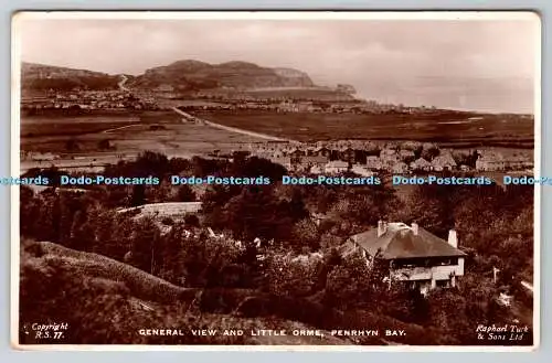 R749897 Penrhyn Bay General View und Little Orme Raphael Tuck and Sons RP