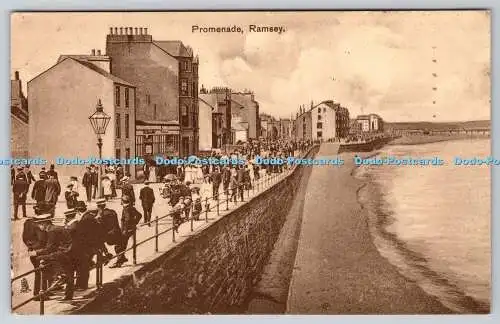 R749906 Ramsey Promenade Raphael Tuck and Sons Sepia 1911