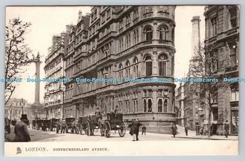 R749923 London Northumberland Avenue Raphael Tuck and Sons Town and City Serie