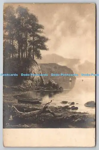 R749959 Derwentwater Lovely Lakeland Raphael Tuck and Sons Real Photograph Serie