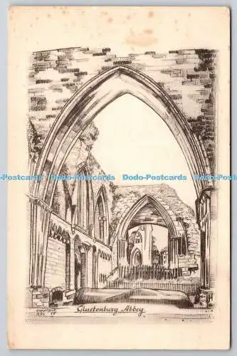 R749967 Glastonbury Abbey Raphael Tuck and Sons Ltd