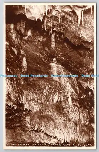 R749969 Torquay Kent Cavern The Frozen Waterfall Raphael Tuck and Sons RP