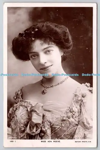 R750502 Miss Ada Reeve Rotary Photo 1909
