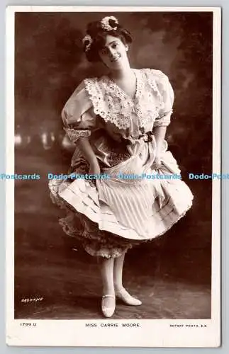 R750519 Miss Carrie Moore Drehfoto Bassano 1910
