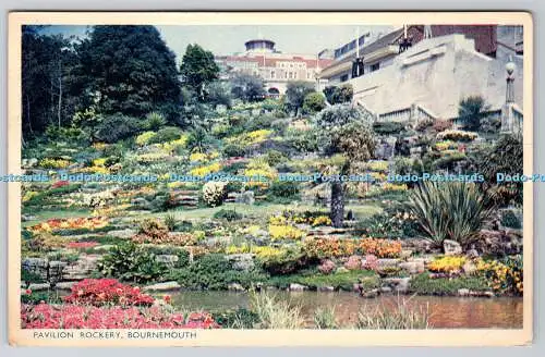 R751861 Bournemouth Pavilion Rockery Dearden and Wade Sunny South Serie 1955