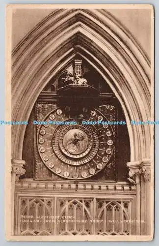 R750629 Wells Cathedral Peter Lightfoot Uhr Original aus Glastonbury Abbey