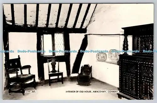 R751883 Conway Aberconwy Interieur of Old House Frith Series